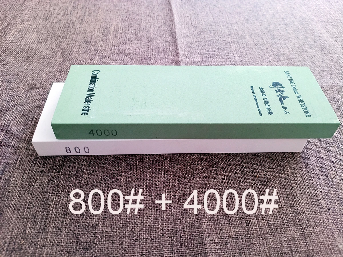 400#- 8000# точилка для ножей точильный камень шлифовальный камень 180*60*15 мм/7*2*0,5 дюймов - Цвет: 8004000