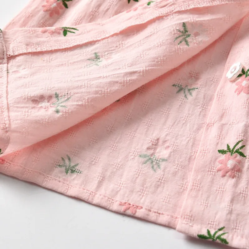 

Summer Tee Shirt Enfant For Girls Blouses Children's Florwer Baby Short-sleeve Pink Cardigan Top Kids Children Clothing Camisas