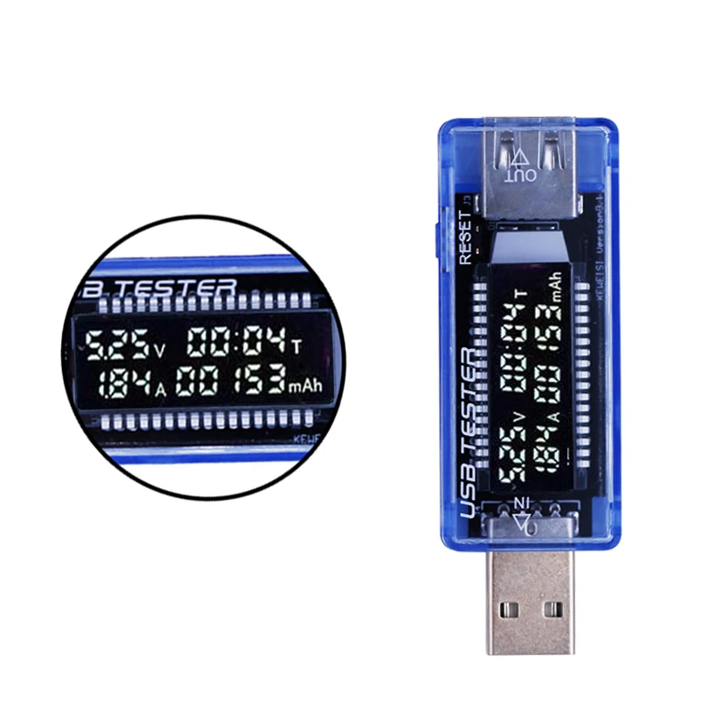 USB 5 в 9 12 В 20 QC 2 0 3 OLED тестер емкости зарядного устройства зарядное устройство Doctor