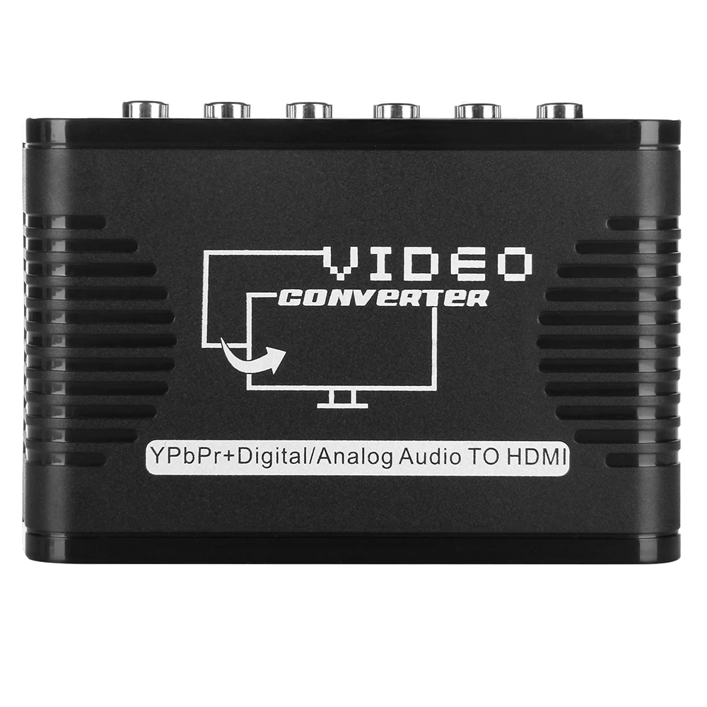 Компонентный HDMI конвертер Ypbp компонент к HDMI конвертер с цифровым коаксиальным аудио в стерео аудио выход для wii Xbox DVD