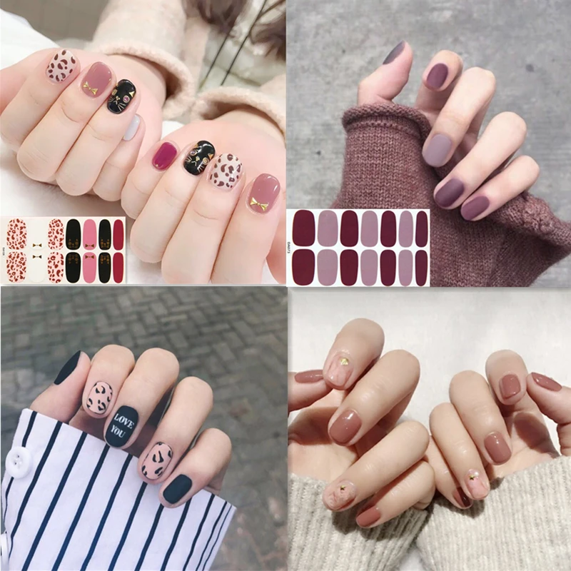 Lamemoria 1 лист многоцветный стикер для дизайна ногтей полное покрытие 3D наклейки