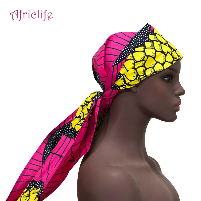 Женские шляпки Африканский воск принт хлопок женские головные уборы африканская