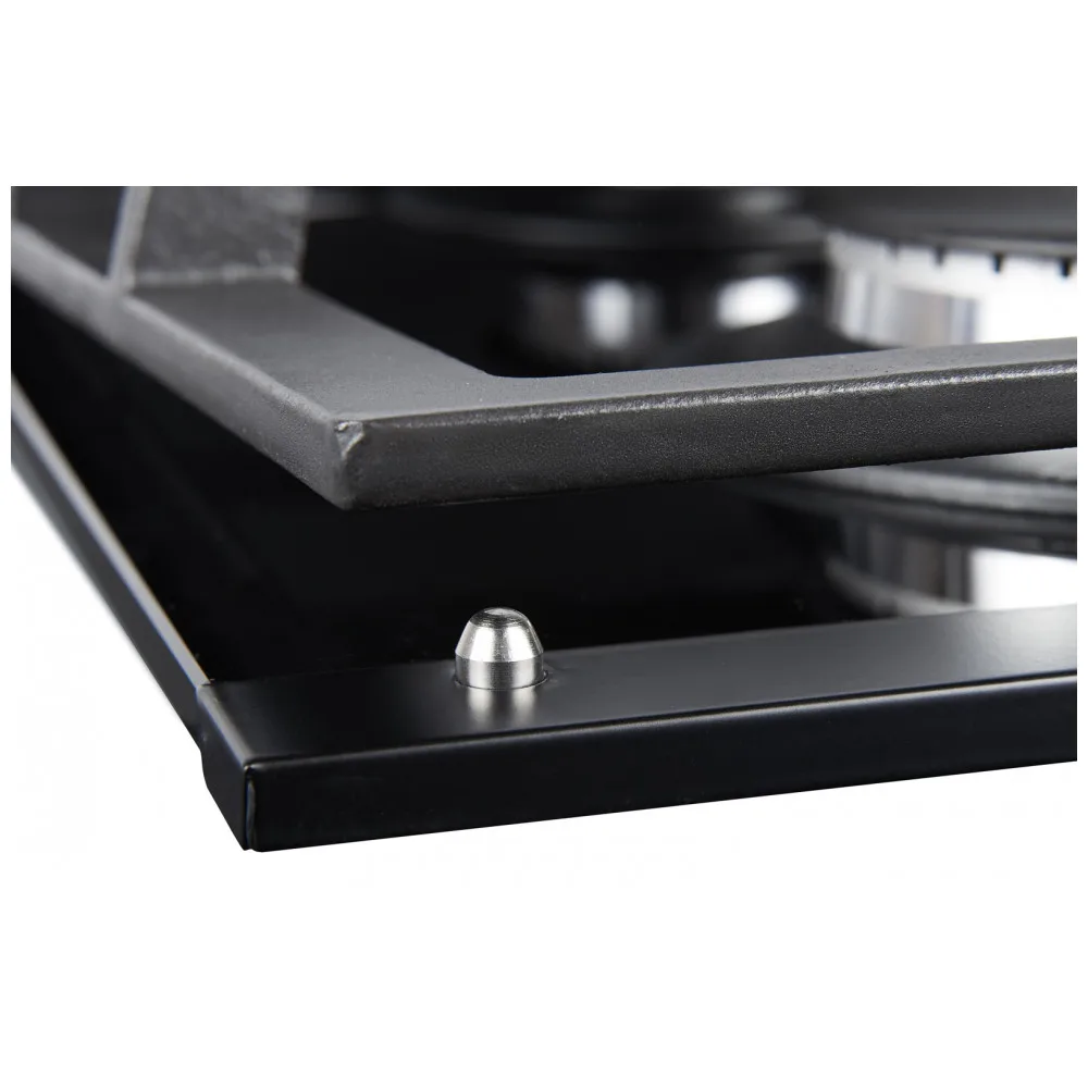 Варочная панель поверхность газовая черная Weissgauff HGG 641 BGH | Бытовая техника