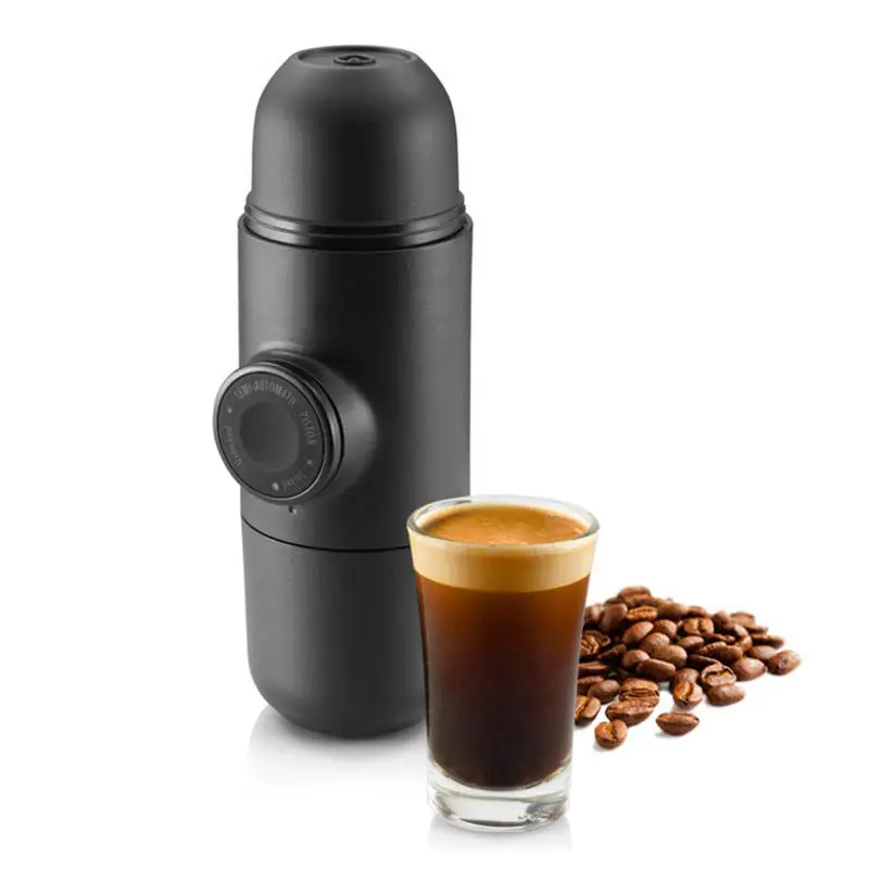 

Portable Manual Coffee Maker Hand Espresso Maker Mini Coffee Machine Coffee Pot Outdoor Travel