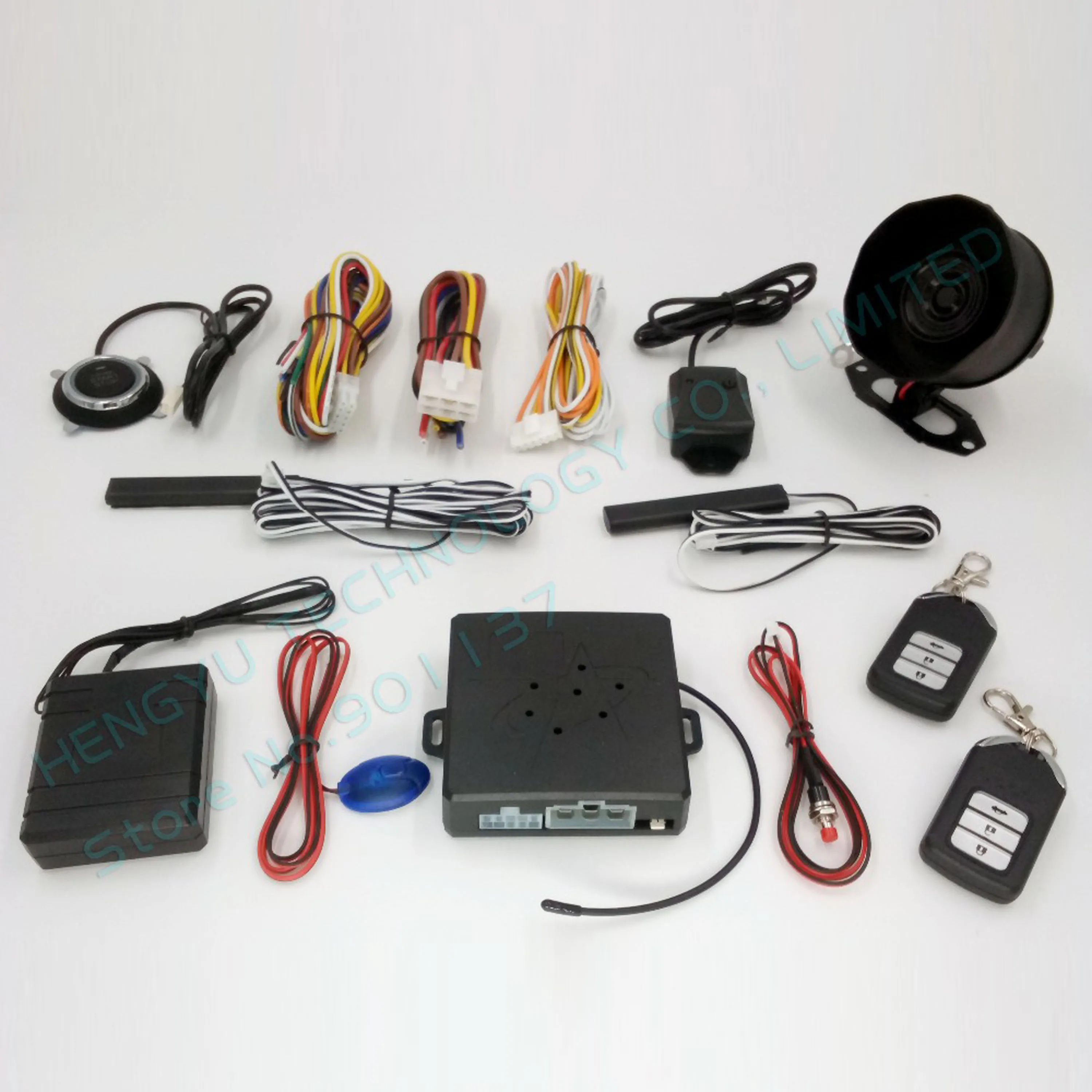 Умная автомобильная система сигнализации пассивная Автоматическая блокировка