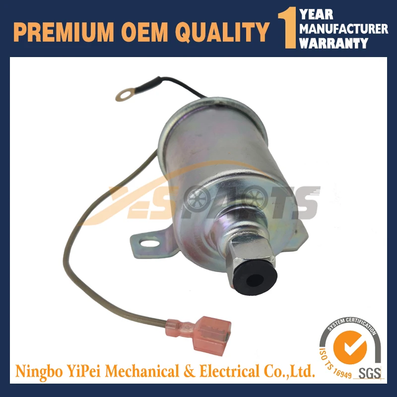 E11009 New Electric Fuel Pump For Onan Emerald Plus 5000 Gas RV Cummins Generator