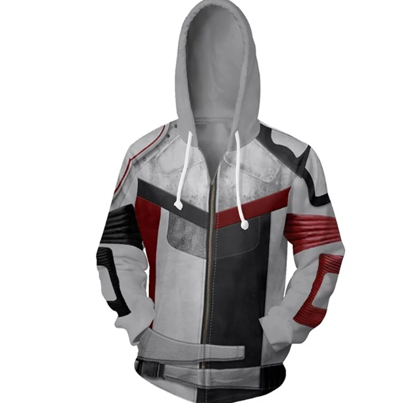 Потомки 3 Карлоса Толстовка Косплей Костюм мужской женский потомки 3D печать