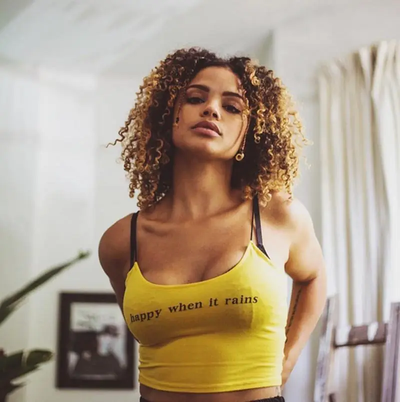 Американский запас американский сток Женская майка с открытыми плечами жилет