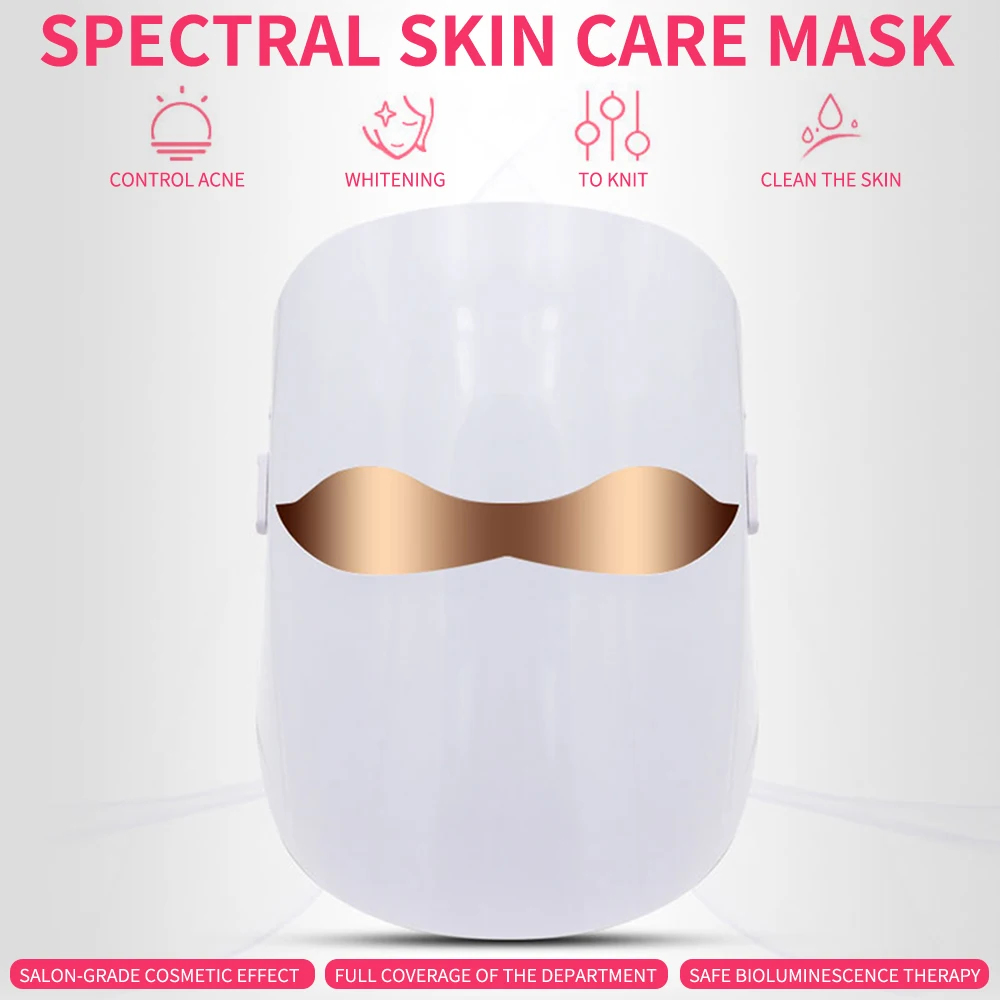 Светодиодная терапевтическая маска Foreverlily светильник фотоновая светодиодная