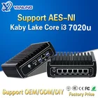 Лучшие Продавцы Мини ПК pfsense 6 GBE nic intel kabylake core i3 7020U ubuntu linux брандмауэр Облако Компьютер Безвентиляторный barebone сервер
