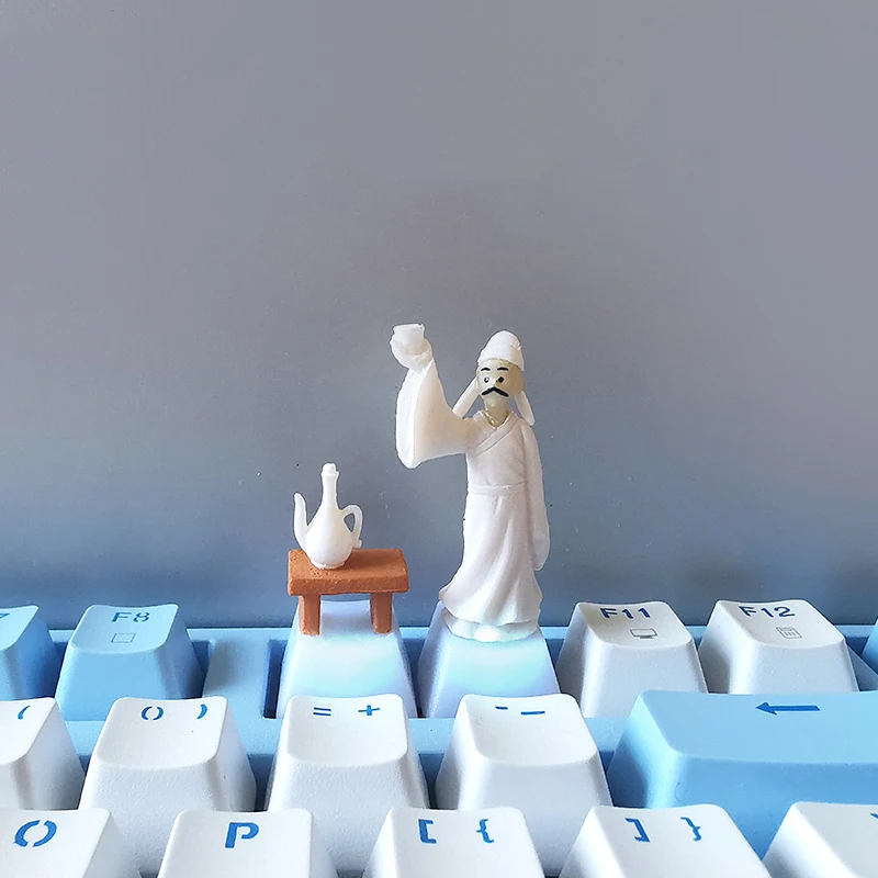 

Keycap персональный дизайн мультяшная ось поперечный вал Pbt Keycap игровая клавиатура Keycap Mold для Li Bai Sprite Кокс