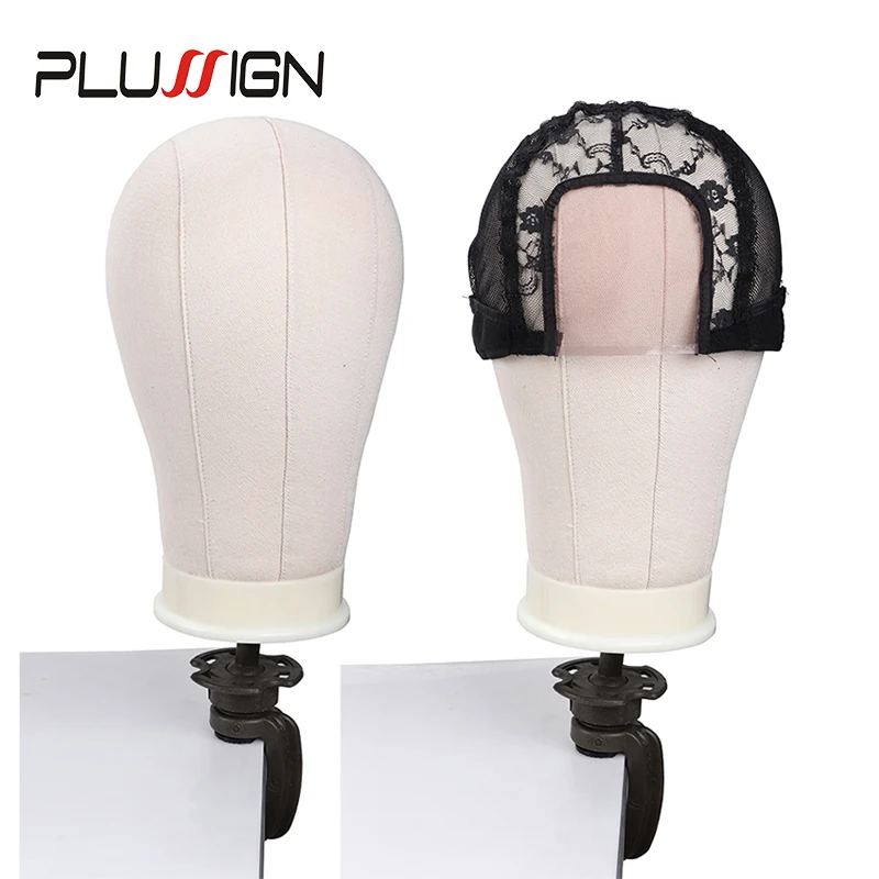 100% новая пробковая холщовая подставка для парика тренировочная голова манекен