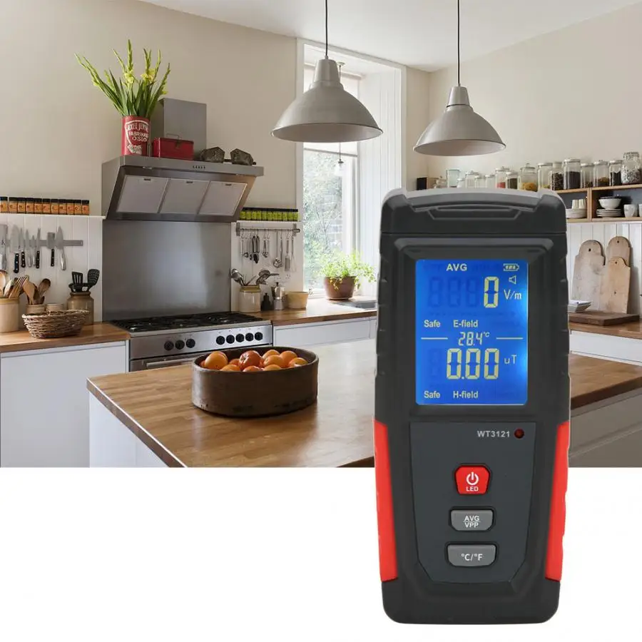 Измеритель уровня радиации домашний тестер электромагнитного поля для