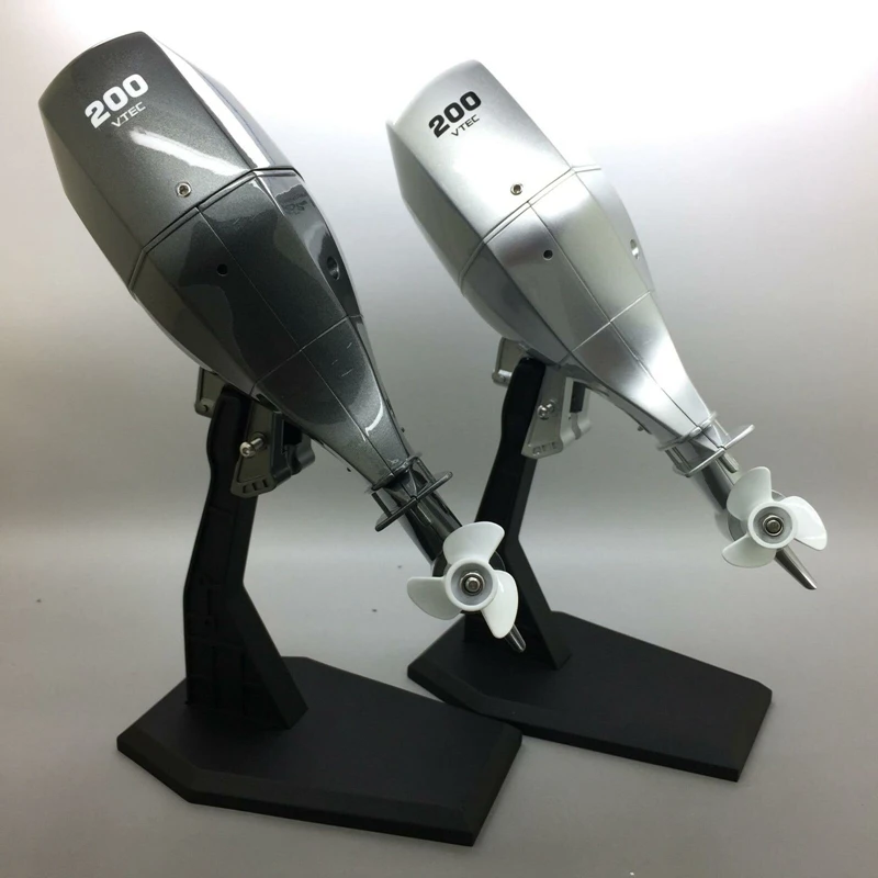 Honda подвесной мотор масштаб 1/8 RC модель лодки Ship-1pec/пакет-серебряный/серый для RC гоночный двигатель система водяного охлаждения часть