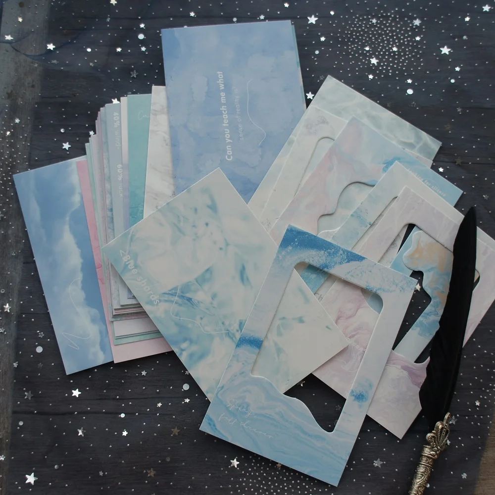 

15pcs What The Cloud Said. Design As Post Card Gift Greeting Cards Gift Card Party Invitation Scrapbooking Use