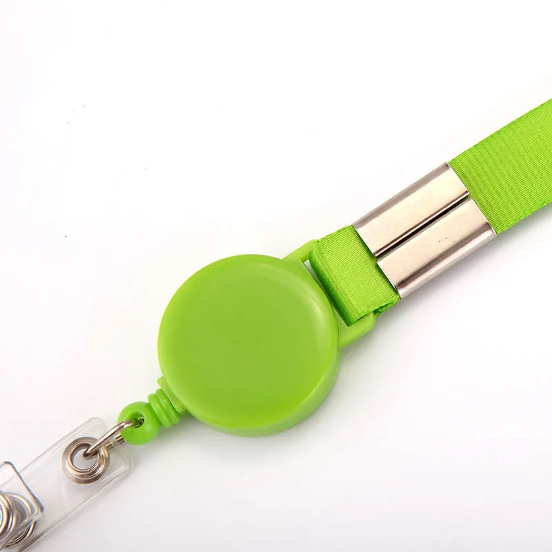 Einziehbare Ausweishalter-Lanyards für Schlüssel, Umhängeband für Kartenabzeichen, Ausweishalter, Zubehör für Studenten und Krankenschwestern – Detail 3
