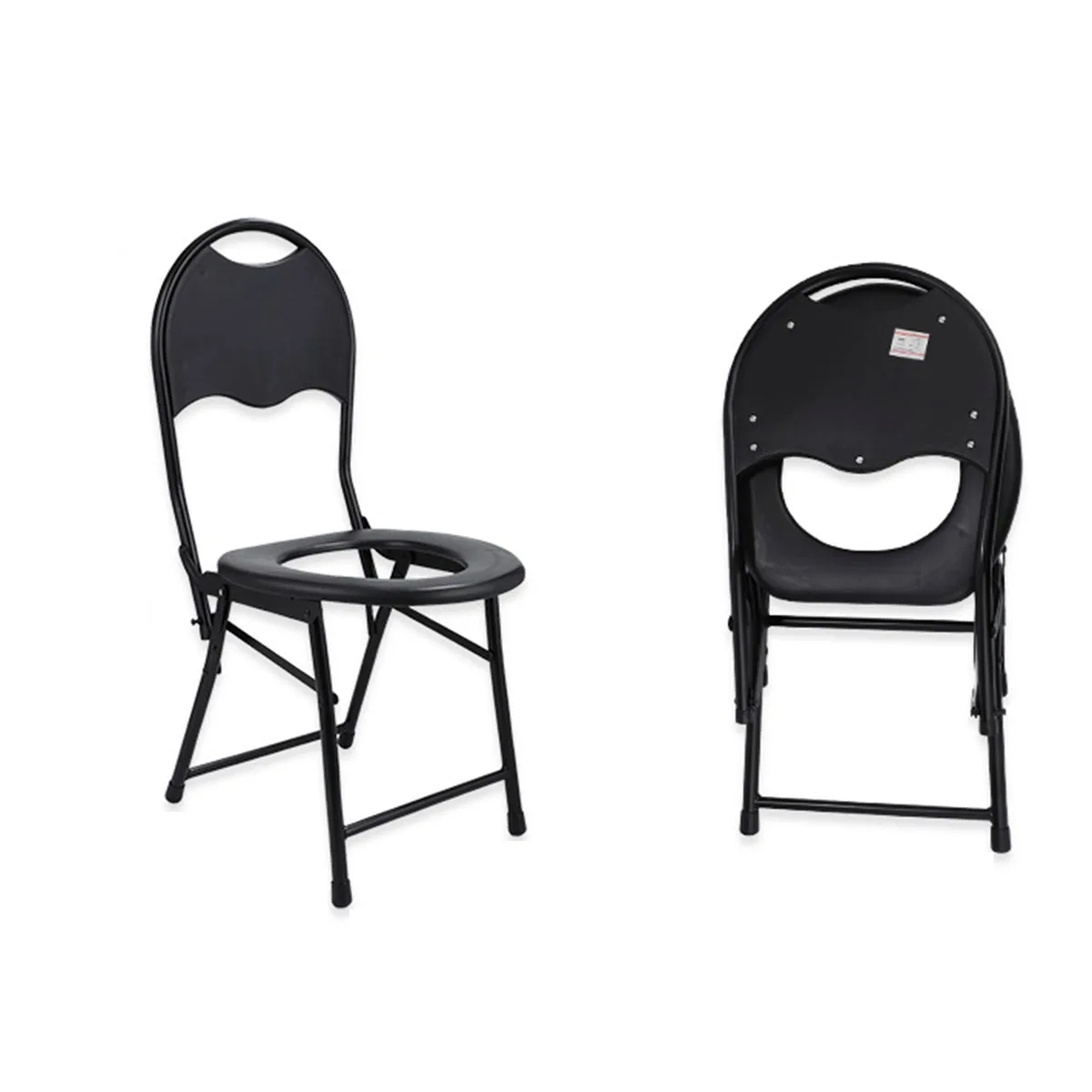 

Portable Strengthened Foldable Toilet Chair Travel Camping Climbing Fishing Mate Chair Outdoor Activity Accessories