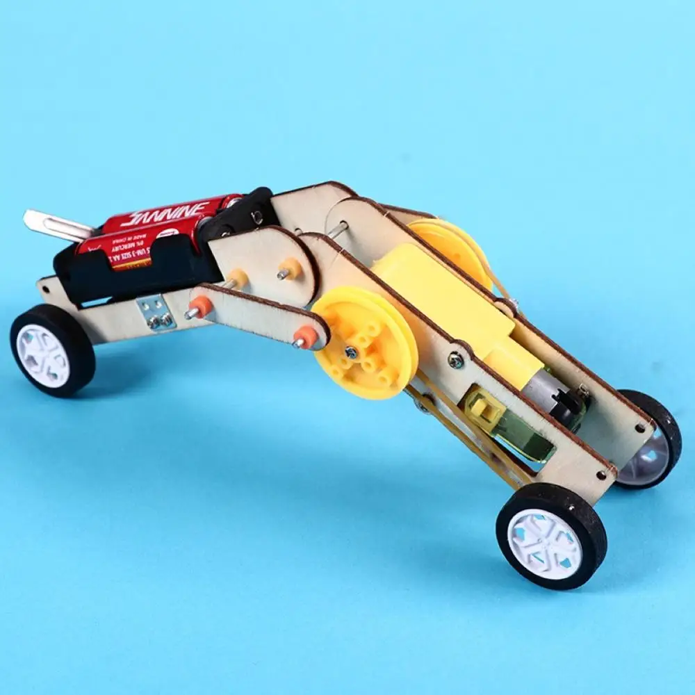 

Детский самодельный сборный Электрический робот для ползания, модель школьного игрушка для научного эксперимента