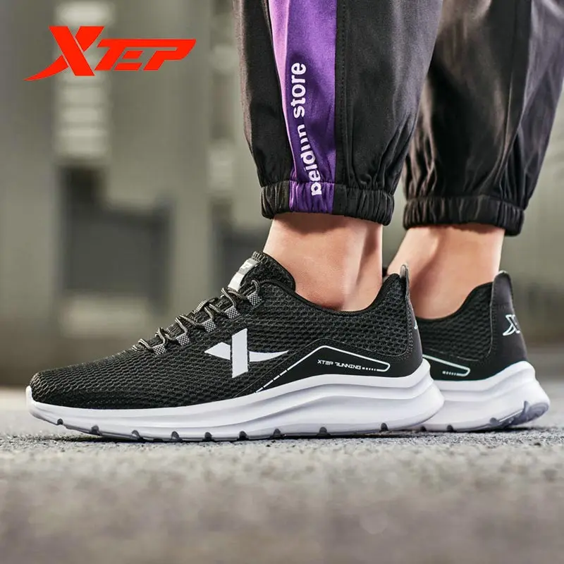 

Xtep Running Shoes Men's Autumn Fashion Outdoor Jogging Shock Absorbing Men's Casual Shoes 881219119839