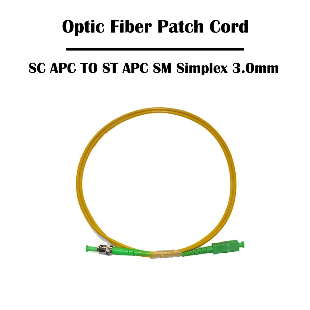 SC TO ST 5 шт. 0 м UPC/APC Волоконно-оптический патч-корд SM один режим мм 50/125 мультирежим 1