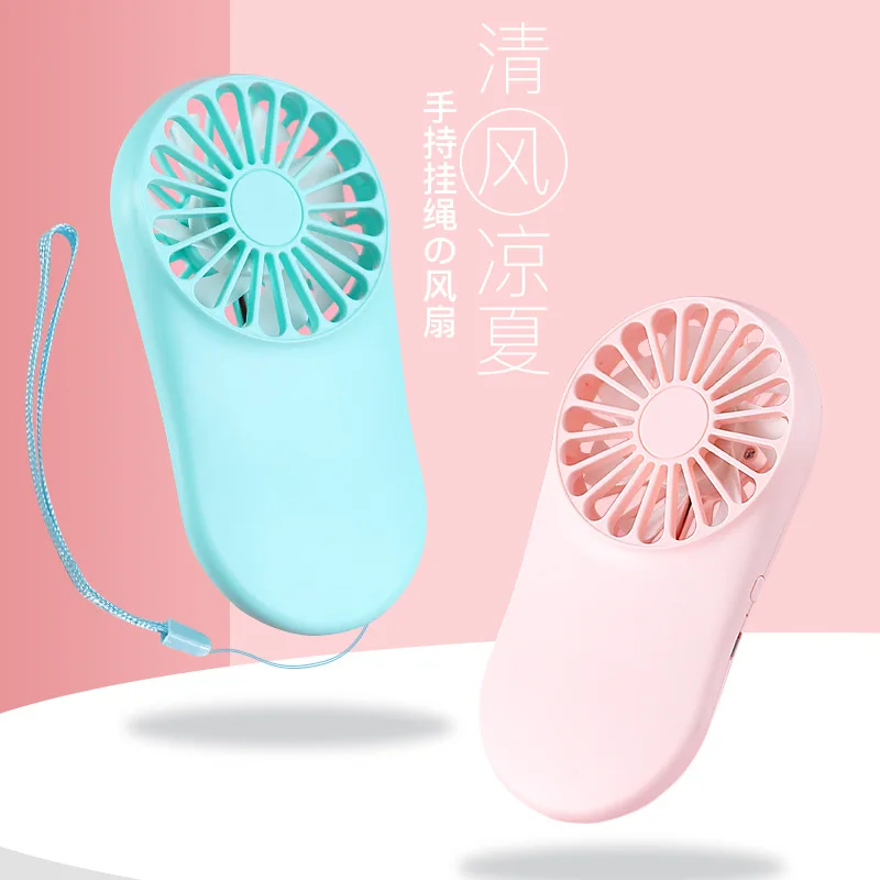 Карманные вентиляторы с узором мини-вееры зарядкой через Usb студенческие уличные