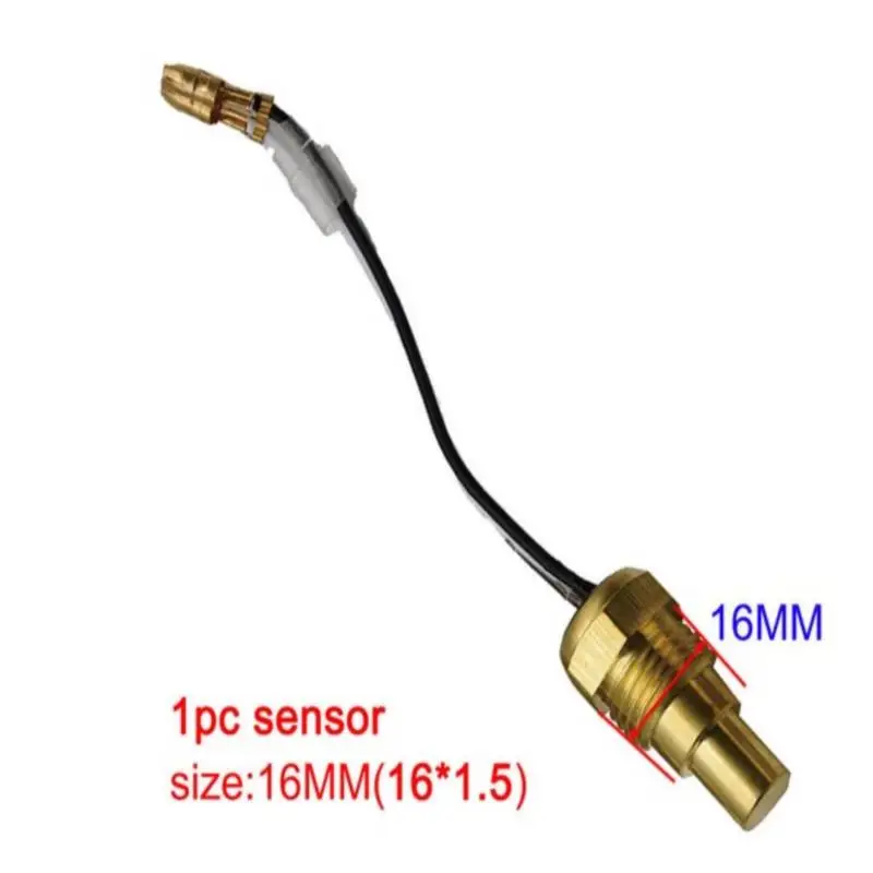 

Car Water Temperature Sensor Temp Sender Plug 10mm/14mm/17mm/ 16mm/ 21mm Models and the sensor is heat safe