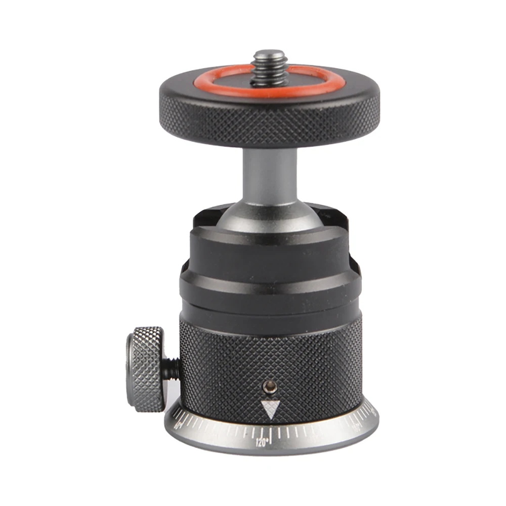 

FOTGA Camera Tripod Ball Head with 1/4" Screw Mount Cold Shoe for DSLR Mirrorless Camera Tripod Mounting