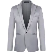 2021 Fashion Slim Leisure Suit Coat Male a Button Small Suit Male Color Pure Eight Colors 107-XO8 (1)
