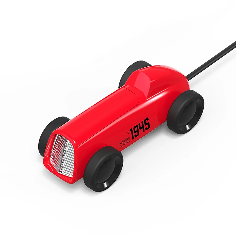 Xiaomi Bcase винтажный Автомобильный дизайн USB 2,0 концентратор разветвитель расширитель адаптер 4 порта Hab для телефона/U диск/беспроводная мышь/usb зарядка - Цвет: Красный