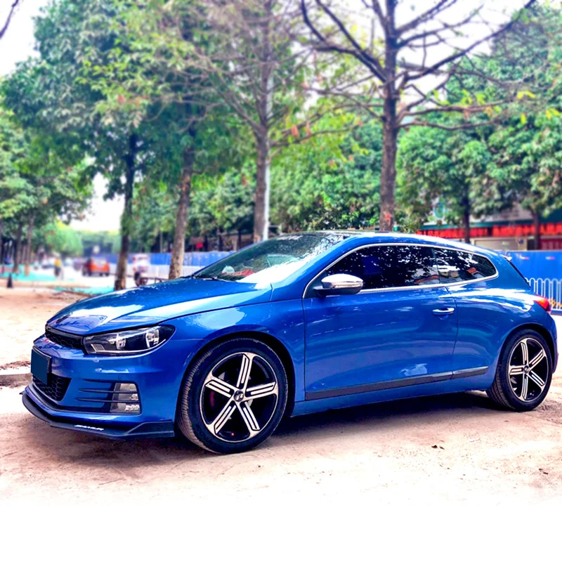 Комплект накладок на передний бампер автомобиля спойлер для Volkswagen Scirocco R/GTS/R line 2009