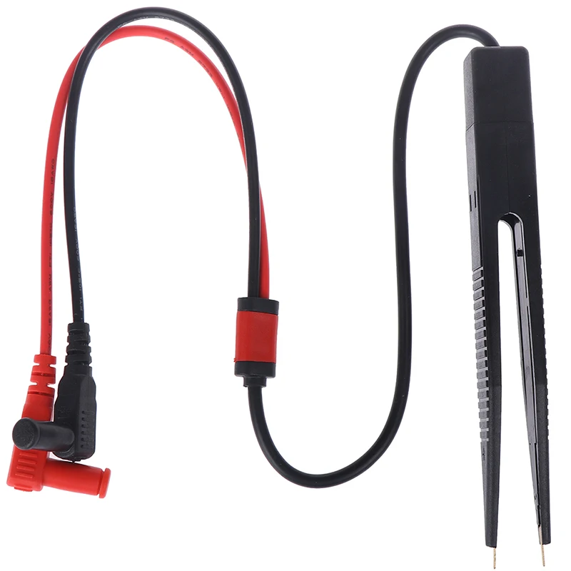 1 шт. SMD SMT чип тестовый зажим зонд мультиметр измеритель Пинцет Конденсатор