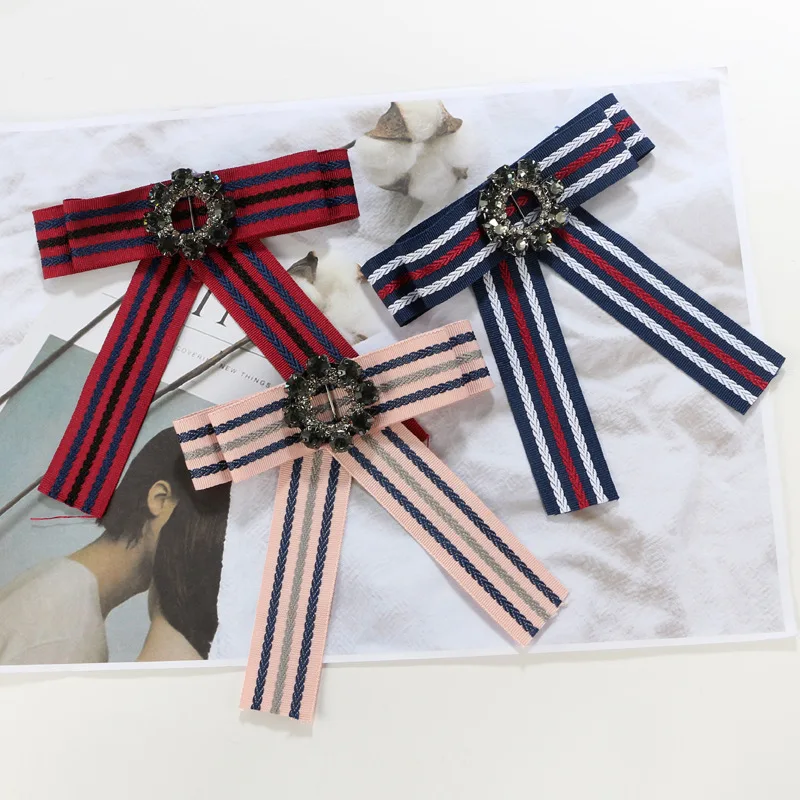 Подарок на день Святого Валентина Броши ручной работы Большая Булавка с бантом