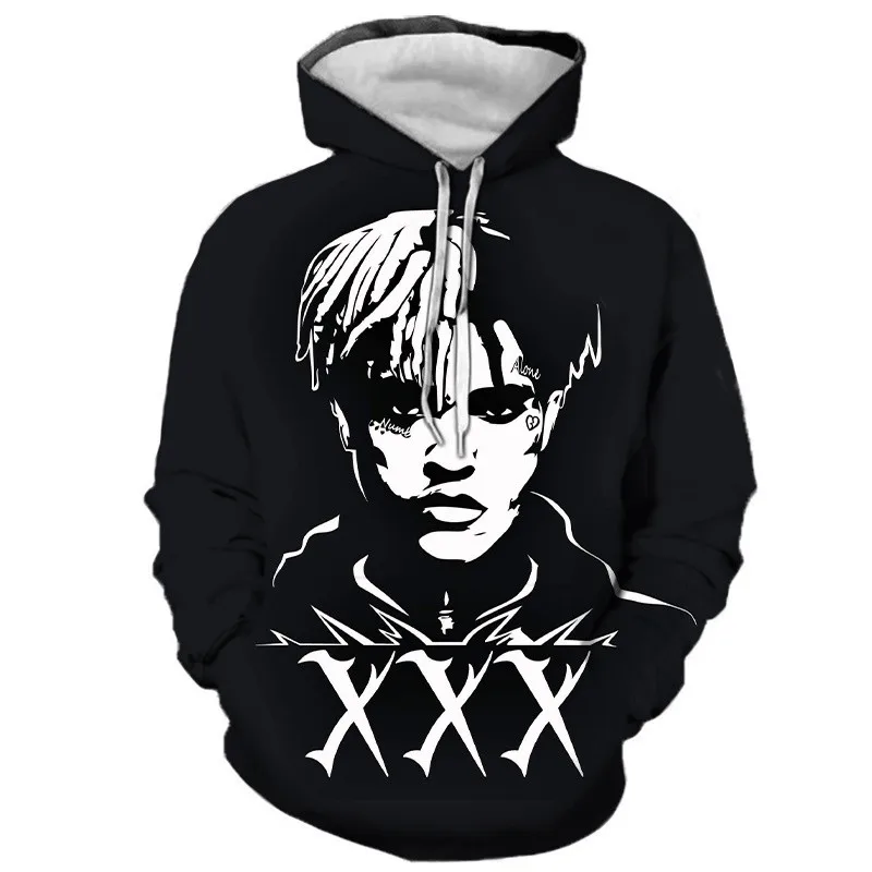 

2021 Hot Sale Spring and Autumn Hoodie Men's Boutique Casual Hoodie Boys 3D Sweatshirt Rapper Top Men's