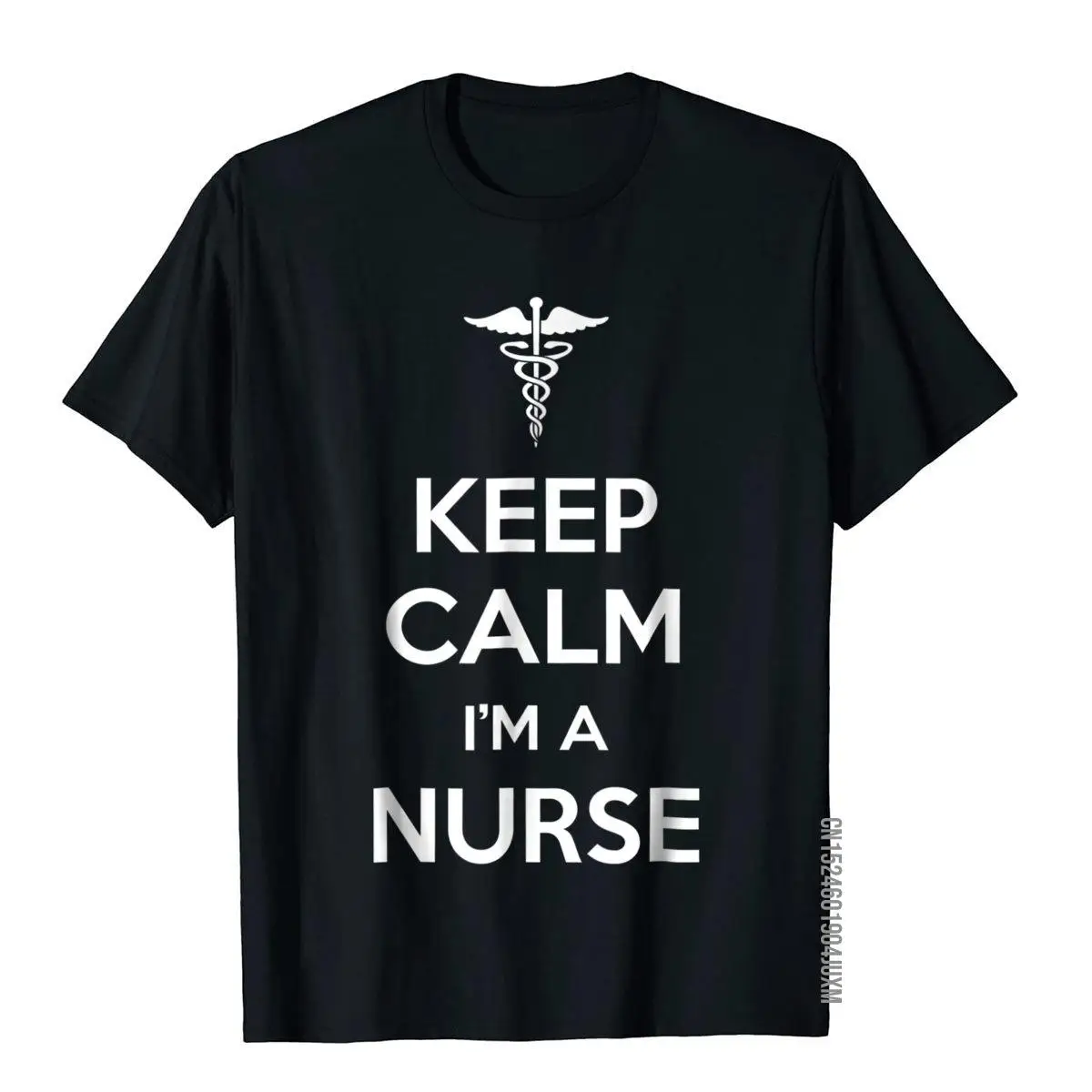 

Keep Calm T-Shirt Keep Calm I'm A Nurse Faddish Moto Biker T Shirt Cotton Tops Shirts For Men Holiday