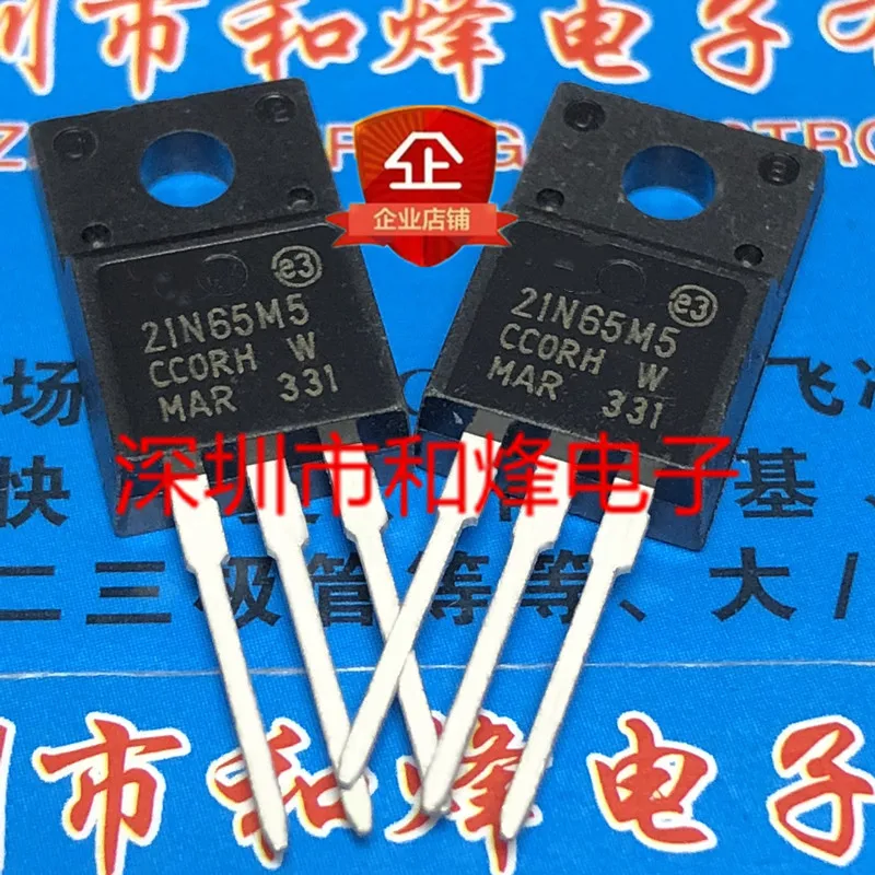 10 шт. STF21N65M5 21N65M5 TO-220F 650 в 17A 100% новый и оригинальный | Электронные компоненты