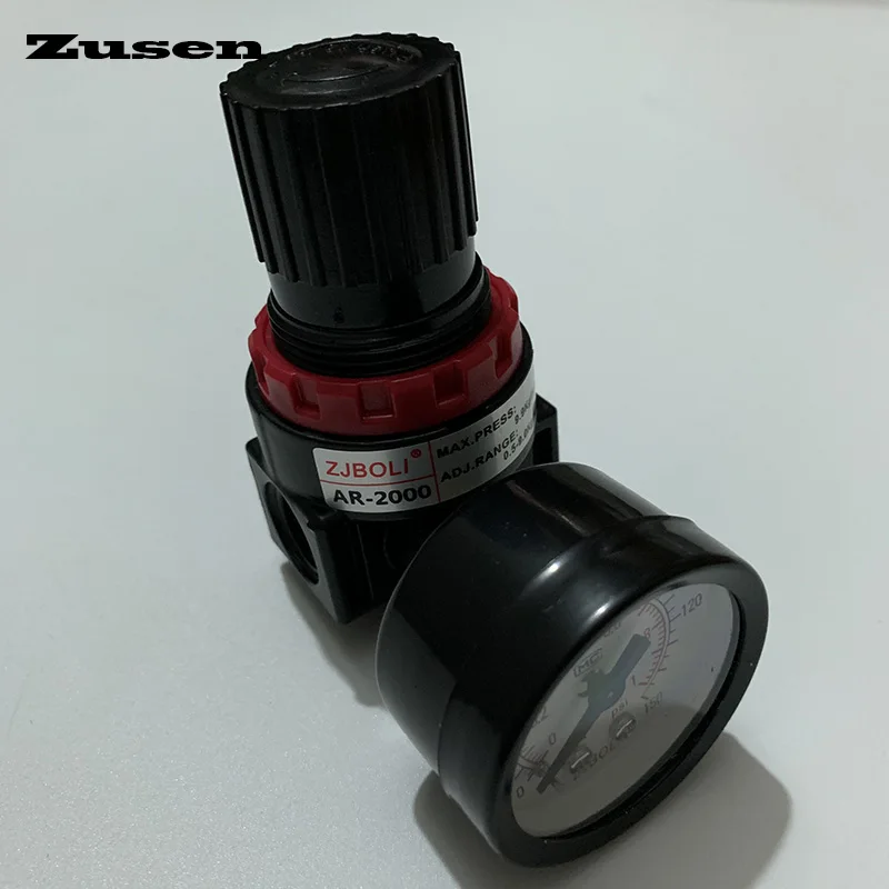 Zusen AR2000 G1/4 ''процессор источника воздуха Для AirTAC воздушный компрессор регулятор давления клапан
