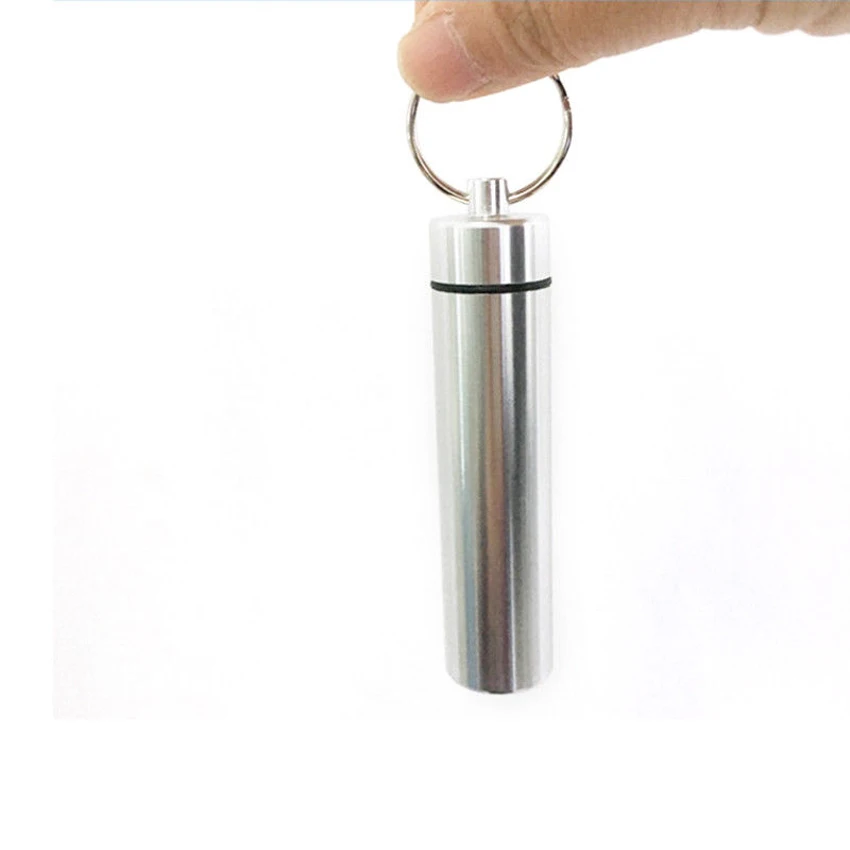 Водонепроницаемый алюминиевый чехол-коробка для медицинской бутылки держатель