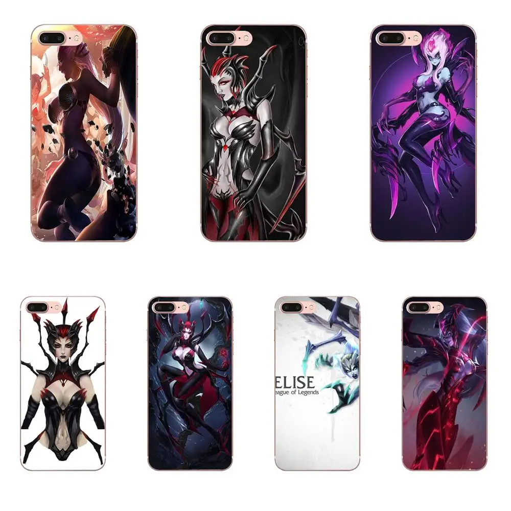 Мягкий ТПУ с принтом Lol Elise Girl Classic для Huawei Honor 4C 5A 5C 5X 6 6A 6X 7 7A 7C 7X 8 8C 8S 9 10 10i 20 20i Lite