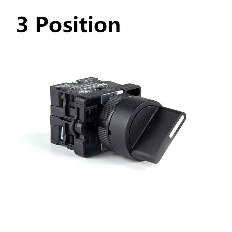 

22 мм XB2-ED21 XB2-ED33 самоблокирующийся Мгновенный Переключатель 10A/600V 2 Позиция 3 позиции выберите кнопочный переключатель