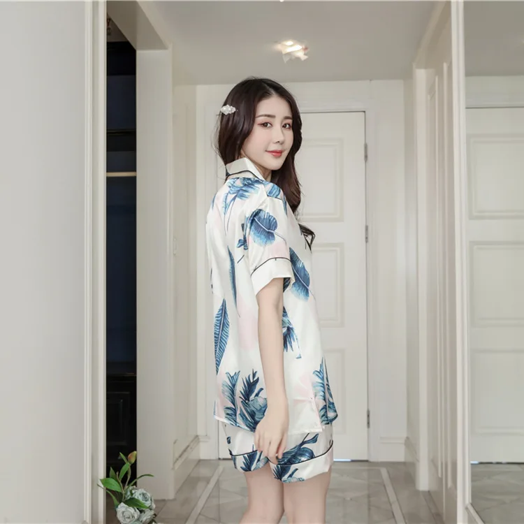 Пижама Черная пятница новый стиль женская летняя футболка с коротким рукавом