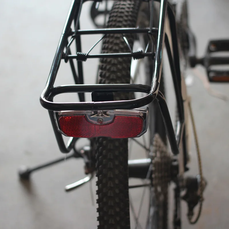 Bike Cycling Bicycle Rear Reflector Tail Light For Luggage Rack NO Battery for make your night riding safer