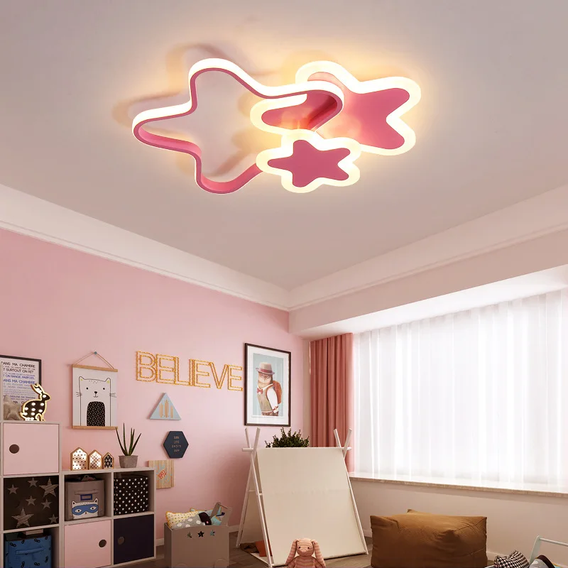 

Modern Led Light Ceiling Lamp Children Living Furniture Bedroom Kids Room Light Home Decor Indoor Lighting Lamp Remote Control