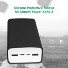 Силиконовый защитный чехол для внешнего аккумулятора Xiaomi Power Bank 3, 30000 мАч, два USB-порта, защитный чехол