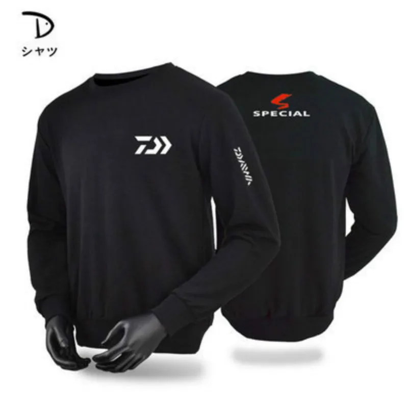 DAIWA одежда для рыбалки Новинка Мужская Уличная дышащая рыболовная футболка с