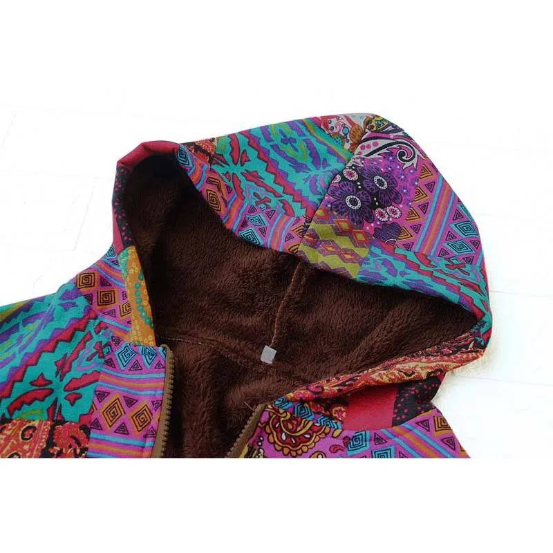 Plus Size Women Cotton Winter Coat 2022 New Warm Velvet Wadded Parkas Long Sleeve Zipper Hooded Jacket Female Outerwear 5XL