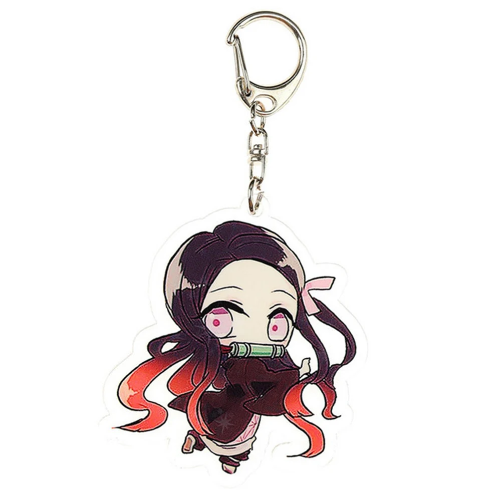 

Demon Slayer Anime The Surrounding Double Sided Acrylic Key Chain Pendant