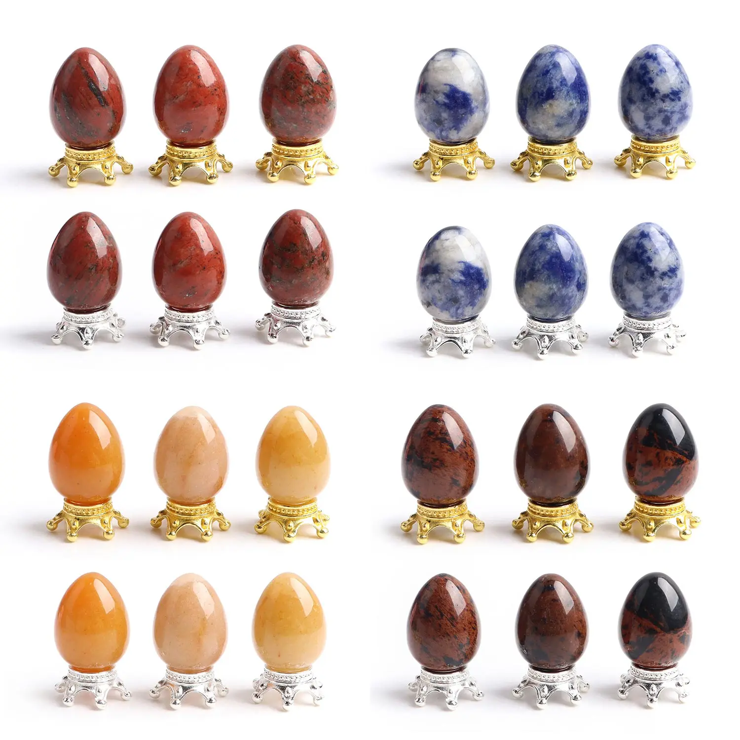 

1 шт. натуральное Хрустальное украшение в виде яйца, аметист, минеральное лечение короны, базовые аксессуары, массажная коллекция рейки, под...