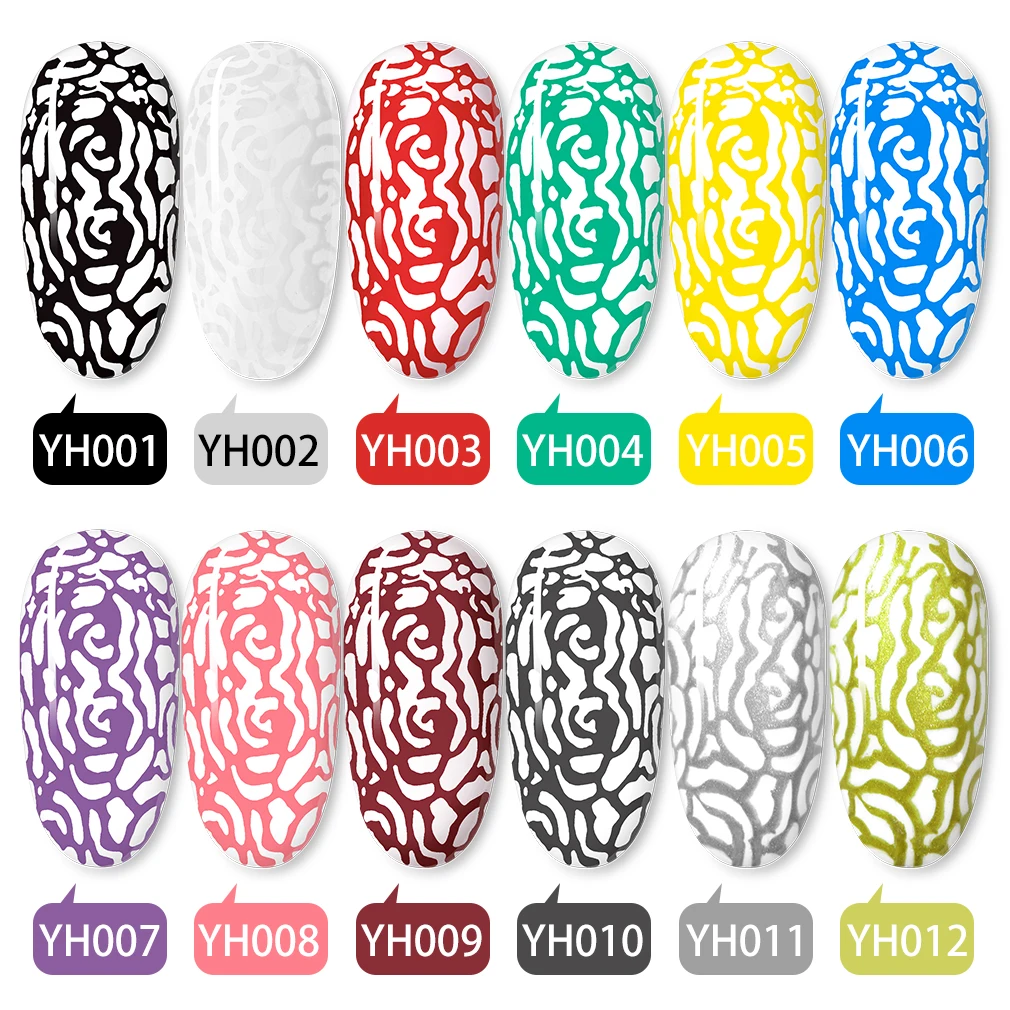 8 мл Новый Гель лак для стемпинга печать масло УФ гель гибридный Lucky отмачиваемый