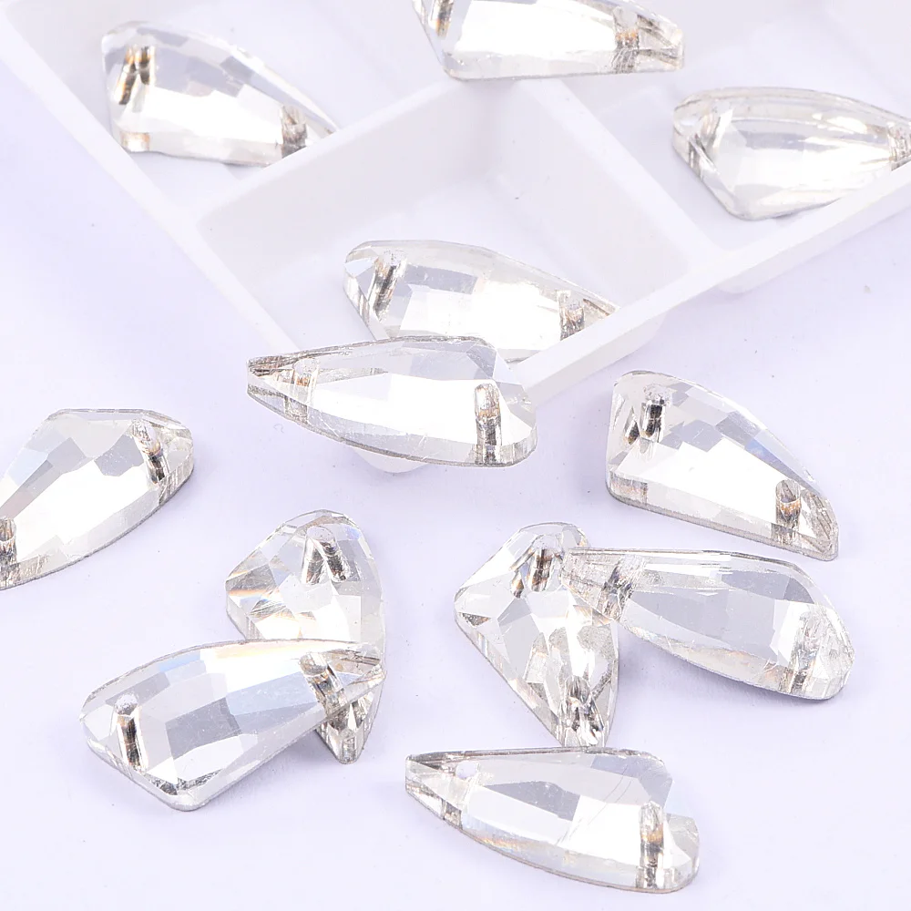 Стразы с перцем стразы плоской задней поверхностью стеклянные для шитья