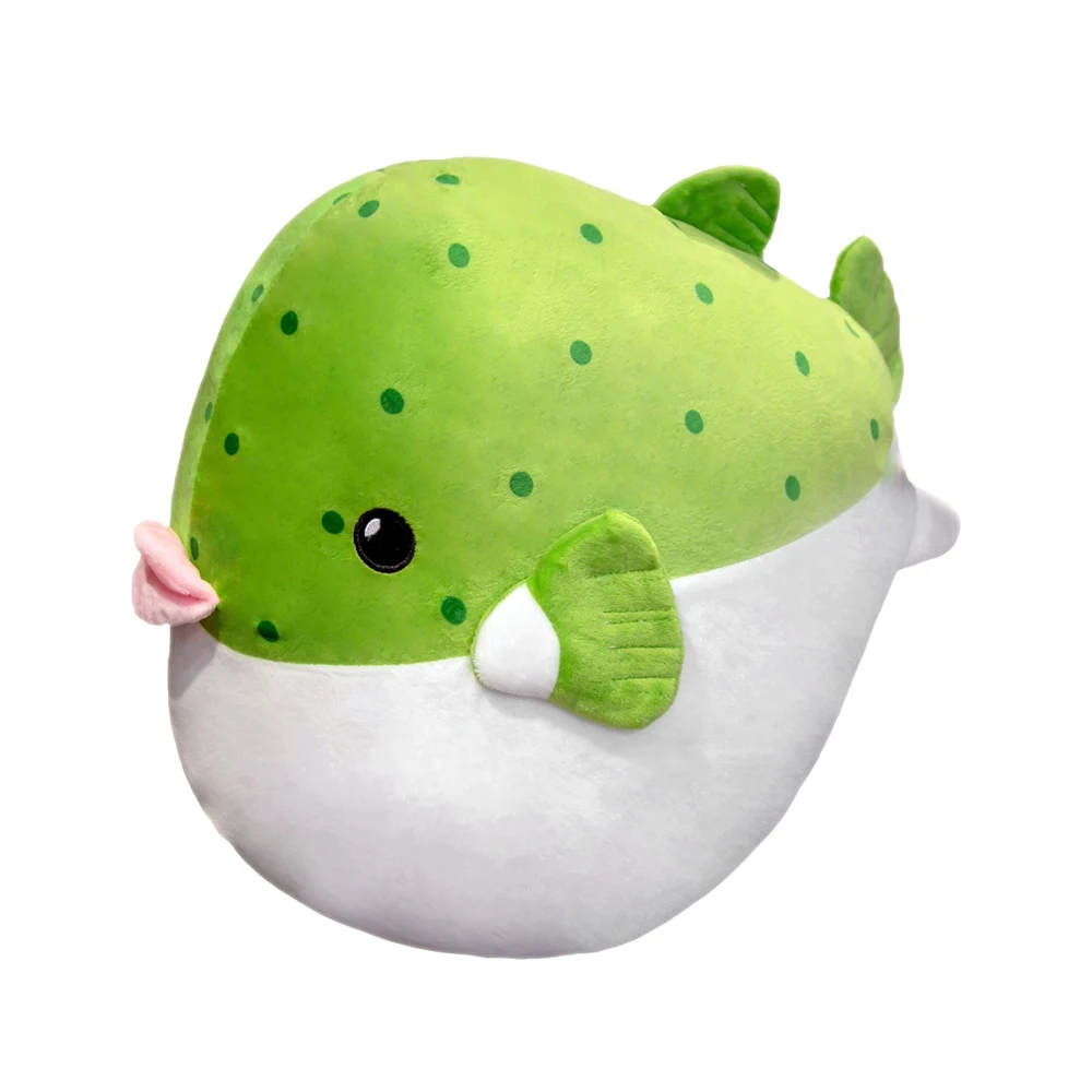 

1pc 30/35cm Cute Globefish Plush Toy Cartoon Stuffed Marine Animals Toys for Children Fish Doll Soft Pillow Kids Gift Room Decor